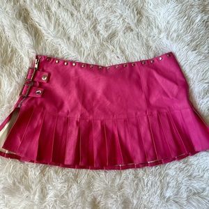 I.AM.GIA hot pink mini skirt